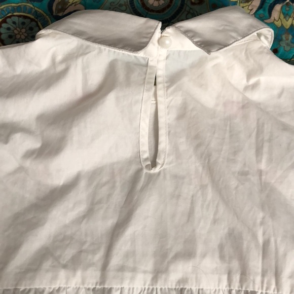 Embroidered baby doll style top - Picture 5 of 5